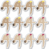 Tauchen Aufkleber (Vorderseite)