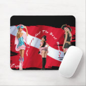 Tauchen-Babys Mousepad (Mit Mouse)