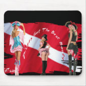 Tauchen-Babys Mousepad (Vorne)