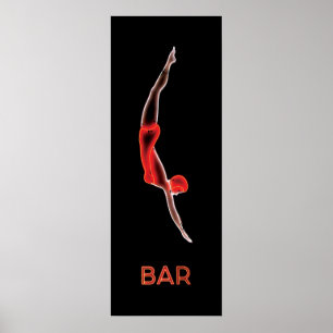 Tauchen-Bar Poster