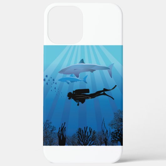 Tauchen Case-Mate iPhone Hülle (Rückseite)