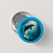 Tauchen Deep Live Free Dolphin Button (Vorne & Hinten)