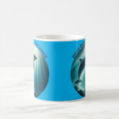 Tauchen Deep Live Free Dolphin Kaffeetasse (Mittel)