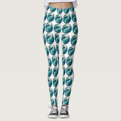 Tauchen Deep Live Free Dolphin Leggings (Vorderseite)