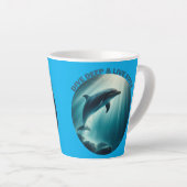 Tauchen Deep Live Free Dolphin Milchtasse (Rechte Ecke)