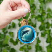 Tauchen Deep Live Free Dolphin Schlüsselanhänger (Hand)