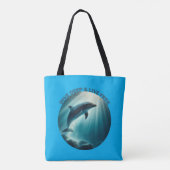 Tauchen Deep Live Free Dolphin Tasche (Rückseite)