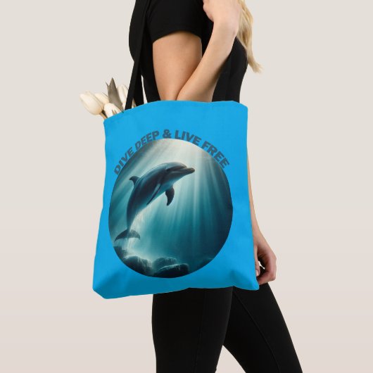 Tauchen Deep Live Free Dolphin Tasche (Von Nahem)
