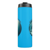Tauchen Deep Live Free Dolphin Thermosbecher (Vorderseite)