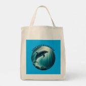 Tauchen Deep Live Free Dolphin Tragetasche (Rückseite)