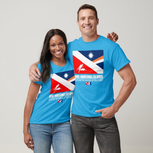 Tauchen Der T - Shirt der Marshallinseln (sq) (Unisex)