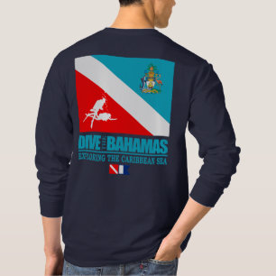Tauchen die Bahamas (Quadrat) T-Shirt