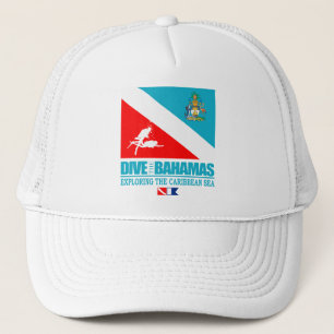 Tauchen die Bahamas Truckerkappe