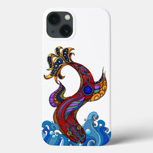Tauchen Dragon Fisch iPhone Case (Rückseite)