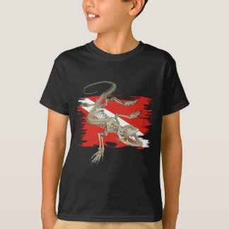 Tauchen-Eidechse T-Shirt