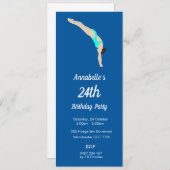 Tauchen Einladung (Vorne/Hinten)