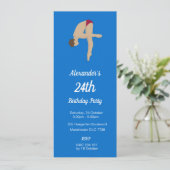 Tauchen Einladung (Stehend Vorderseite)