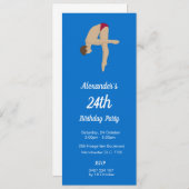 Tauchen Einladung (Vorne/Hinten)