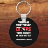 Tauchen Es gibt zwei Arten von Tauchern, die W Schlüsselanhänger (Vorderseite)