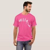 Tauchen Evolution Evolution Mensch Funny Scuba Div T-Shirt (Vorne ganz)