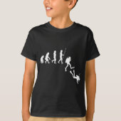 Tauchen Evolution Evolution von Man Funny Scuba Di T-Shirt (Vorderseite)