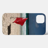 Tauchen-Flagge auf dem Strand Case-Mate iPhone Hülle (Rückseite (Horizontal))
