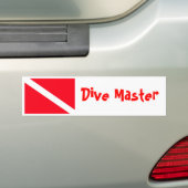 Tauchen-Flagge Autoaufkleber (Auf Auto)