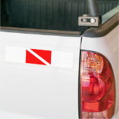 Tauchen-Flagge Autoaufkleber (Auf Lkw)