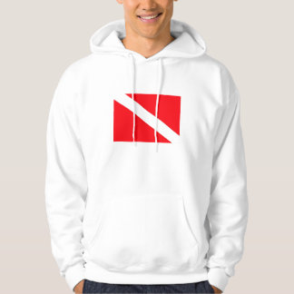 Tauchen-Flaggen-Kapuzenpulli Hoodie