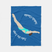 Tauchen Fleecedecke (Vorderseite)