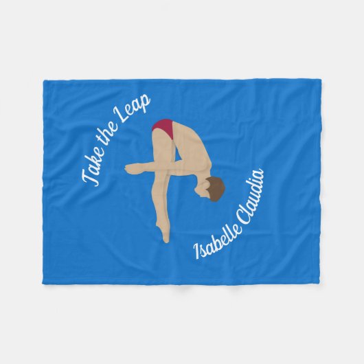 Tauchen Fleecedecke (Vorderseite (Horizontal))