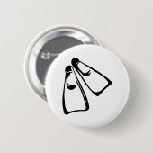 Tauchen - Flossen Button (Vorne & Hinten)