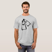 Tauchen - Flossen T-Shirt (Vorne ganz)