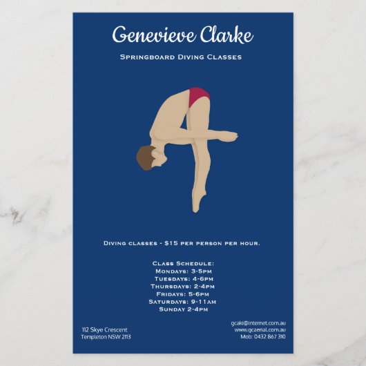 Tauchen Flyer (Vorne)