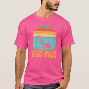 Tauchen für Männer Unterwassertaucher T-Shirt