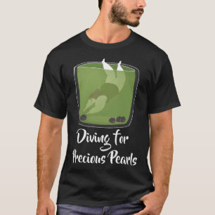 Tauchen für Wertvolle Perlen Grüner Milchtee mit G T-Shirt