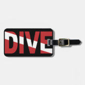 tauchen gepäckanhänger (Vorderseite horizontal)