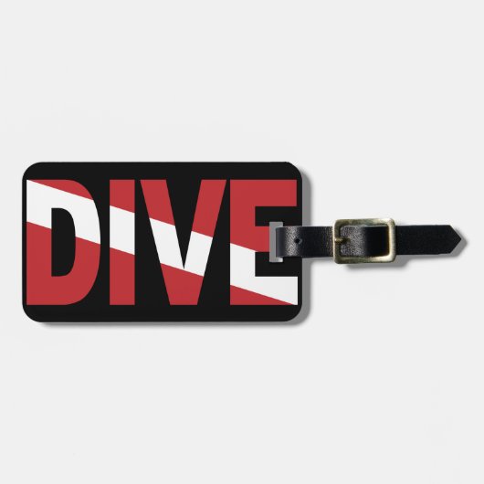 tauchen gepäckanhänger (Vorderseite horizontal)