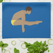 Tauchen Geschirrtuch (Gefaltet)