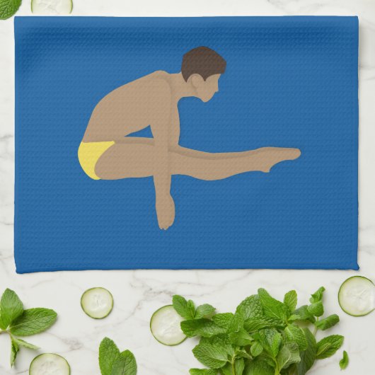 Tauchen Geschirrtuch (Gefaltet)