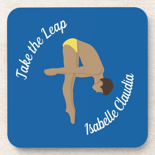 Tauchen Getränkeuntersetzer (Vorderseite)