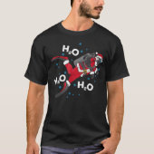 Tauchen H2o H2o H2o Pun Scuba T-Shirt (Vorderseite)