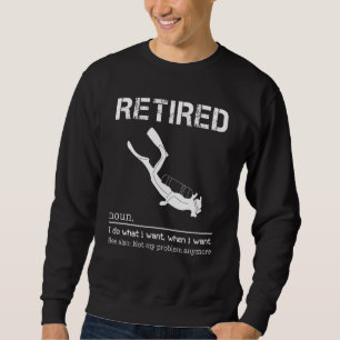 Tauchen Ich tue, was ich Gewollt, wenn ich Woll se Sweatshirt