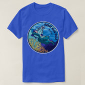 Tauchen im Blue Hole Belize T-Shirt (Design vorne)