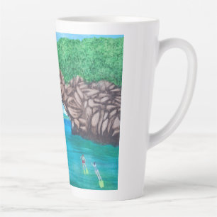Tauchen im Paradies Milchtasse