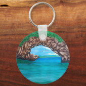 Tauchen im Paradies Schlüsselanhänger (Rückseite)