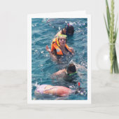 Tauchen im Roten Meer Karte (Vorderseite)