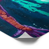 Tauchen im Sommer Fantasien Poster (Ecke)