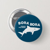 Tauchen in Bora Bora Button (Vorne & Hinten)