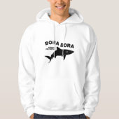 Tauchen in Bora Bora Hoodie (Vorderseite)